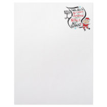 Dear Santa Vegan Wish Customized Letterhead