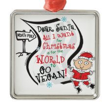 Vegan Wish ornament
