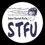 Dear Sarah, STFU stickers