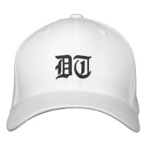 Dear Tragedy DT White Hat Embroidered Hat