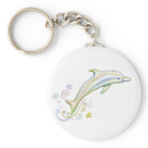 Dearest Dolphin Key Chain