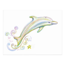 Dearest Dolphin Postcard