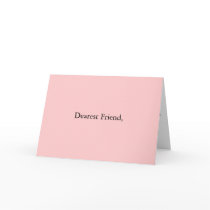 Dearest Friend. cards