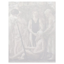 Death And Burial Of Adam.  By Piero Della Francesc Letterhead Template