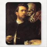Death and the Artist Mousepad mousepads