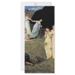 Death And The Girls By Puvis De Chavannes Pierre-C Rack Card Design