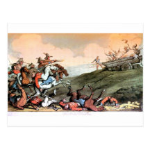 Death and the Last Charge postcard