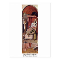 Death And The Miser By Jheronimus Bosch postcards