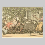 Death and the rich man postcards