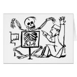 Death and the X-ray Doctor circa 1951 Card