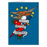 Death Before Dishonor Card