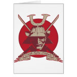 Death Before Dishonor Samurai Greeting Cards