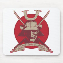 Death Before Dishonor Samurai Mouse Pad