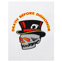 Death Before Dishonor Skull & Tophat Flyers