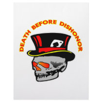 Death Before Dishonor Skull & Tophat letterhead by Mustang_Lady Death Before Dishonor Skull & Tophat letterhead