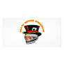 Death Before Dishonor Skull & Tophat Photo Greeting Card
