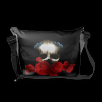 Death Bloom Messenger Bag Customize messenger bags