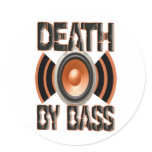 DEATH by BASS stickers