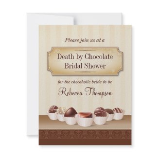 Death by Chocolate Bridal Shower