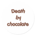 Death By Chocolate stickers by dollface766 Death By Chocolate stickers