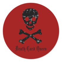 Death Card Stickers by phantom12 Death Card Stickers