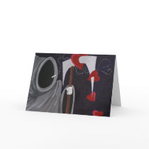 Death collects your Heart Greeting Cards