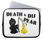 Death & Dis Pear Computer Sleeves