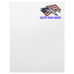 Death From Above Letterhead Design