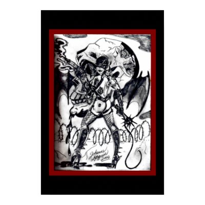 Death from Above Print by Chocolate_honeybee