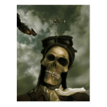 Death From the Skies Postcard postcards
