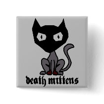'Death Mittens' Button
