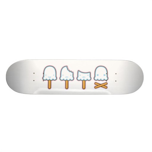 death of a popsicle deck custom skate board