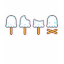 death of a popsicle t-shirts