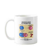 Death Of A Virus By A Killer T Cell (Immunology) mugs