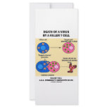 Death Of A Virus By A Killer T Cell (Immunology) Rack Card Template