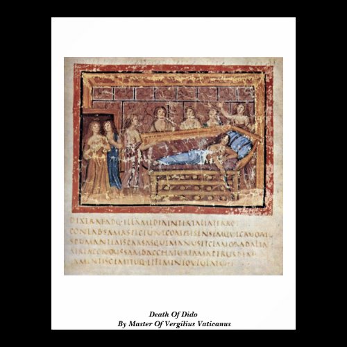 Death Of Dido By Master Of Vergilius Vaticanus Posters