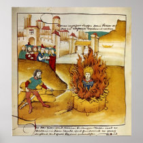 Death of Jan Hus Print