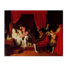 Death of Leonardo Post Card