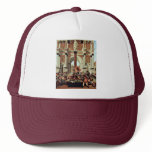Death Of Lucretia By Botticelli Sandro Mesh Hats