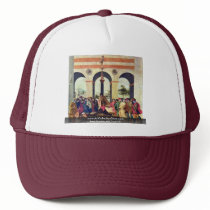 Death Of Lucretia By Lippi Filippino Hat