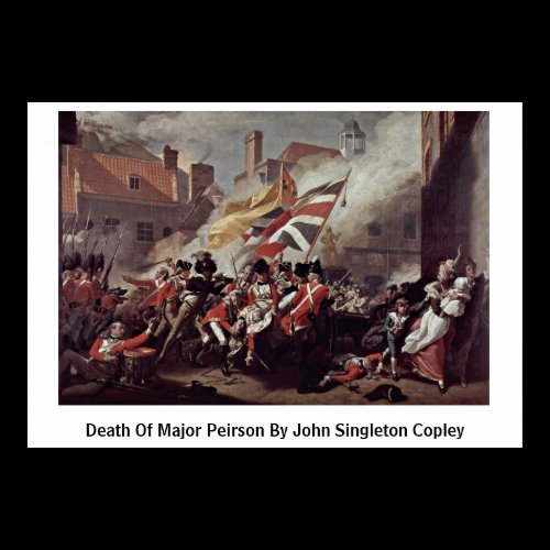 Death Of Major Peirson By John Singleton Copley Posters