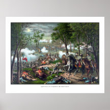Death Of Stonewall Jackson Print