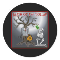 Death Of The Dollar Sticker
