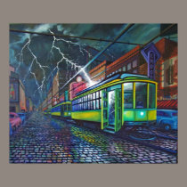DEATH OF THE STREETCARS posters
