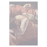Death Of The Virgin Detail By Michelangelo Merisi Stationery Paper
