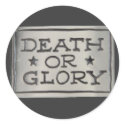Death or Glory stickers by Poker_Face Death or Glory stickers