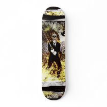 Death or  custom skate board