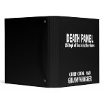 Death Panel - Granny Whacker 3 Ring Binder