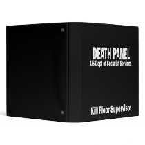 Death Panel - Kill Floor Supervisor Vinyl Binders