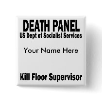 Death Panel - Kill Floor Supervisor Pinback Buttons